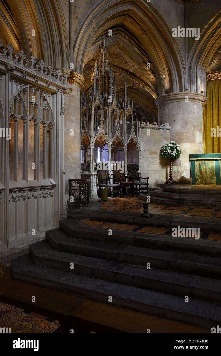 Tewkesbury, Medieval Market Town, Gloucestershire, Regno Unito Foto Stock