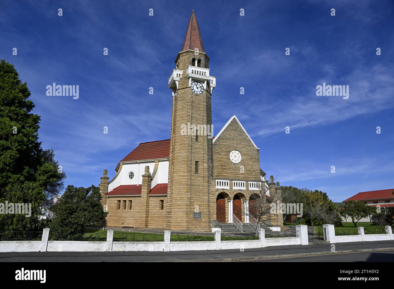 Dutch Reformed Church, Stanford, Western Cape Province, Sudafrica Foto Stock