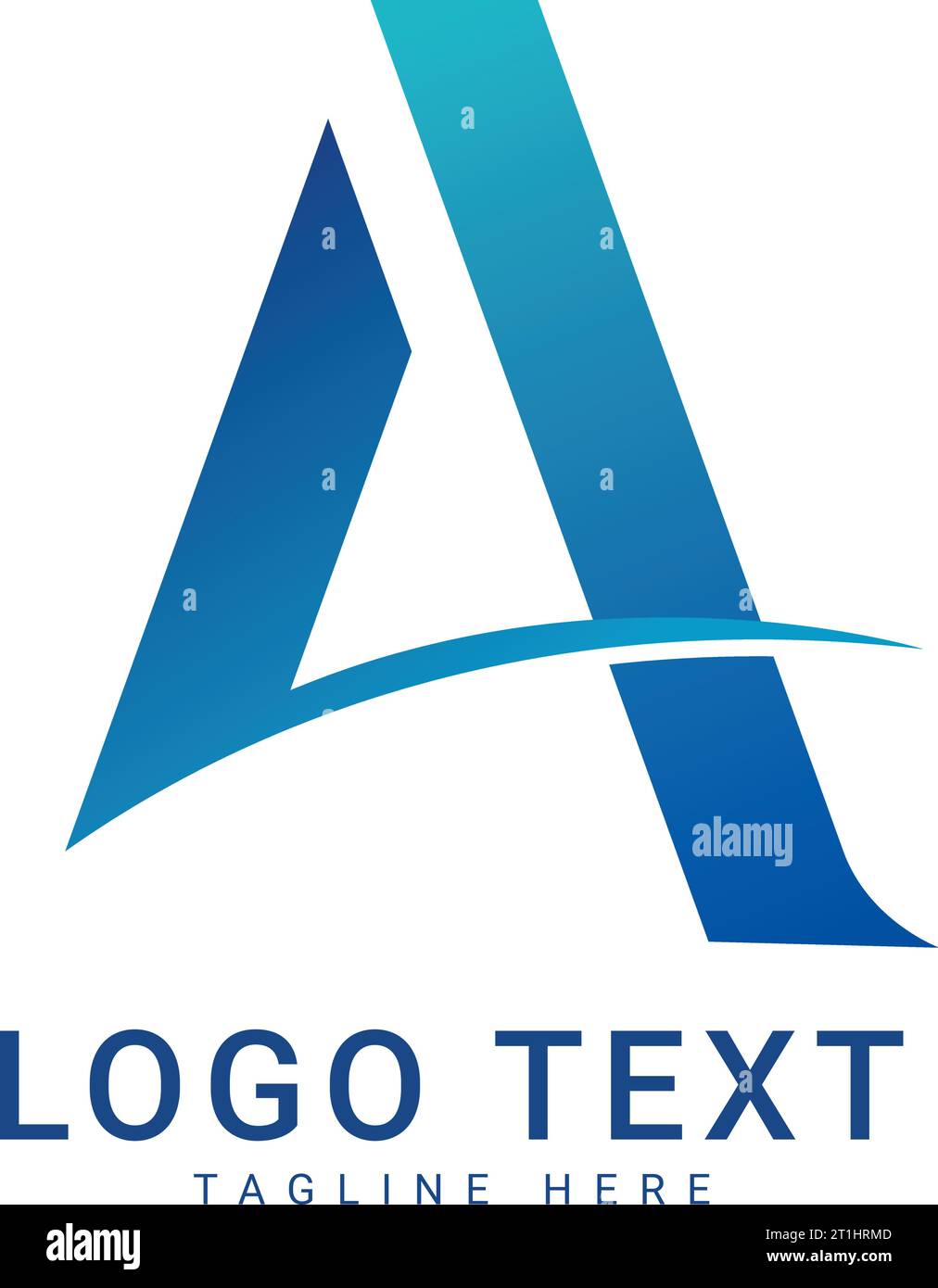 Vector un ultimo logo Illustrazione Vettoriale