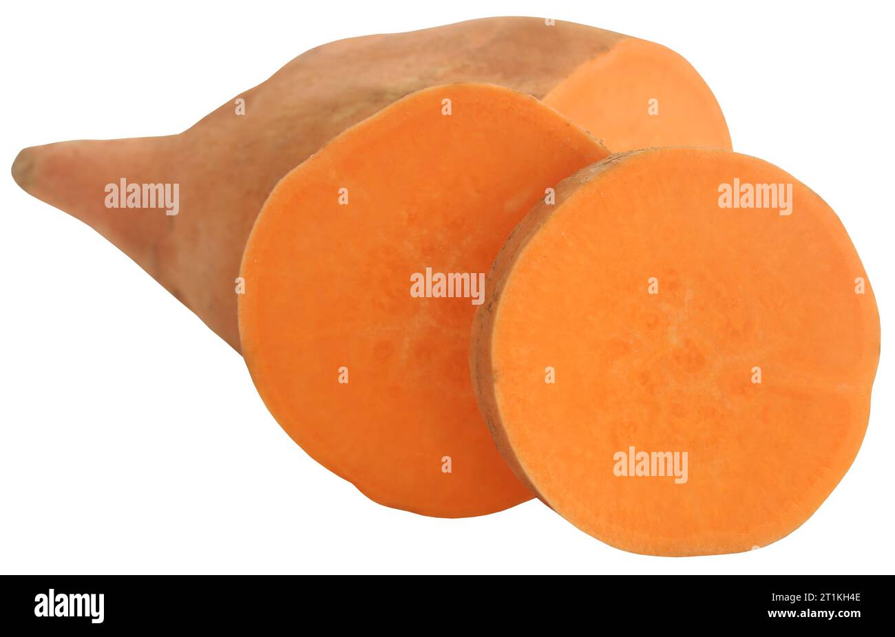 Yam o patate dolci fresche e biologiche Foto Stock