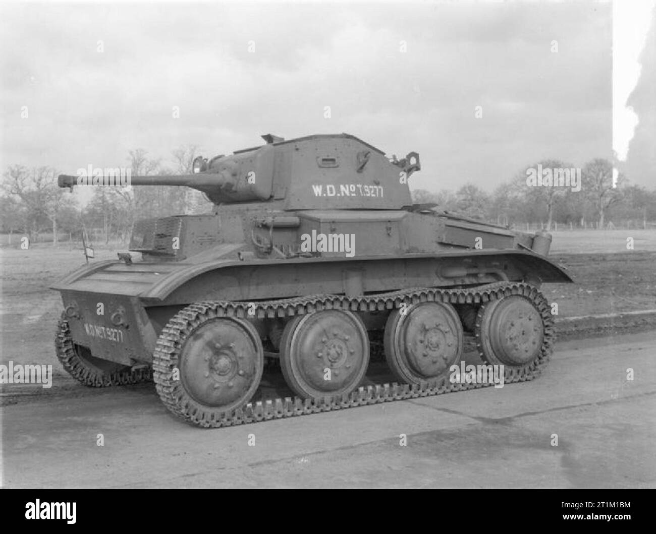 Serbatoi e Afv dell'Esercito britannico 1939-45 luce serbatoio Mk VII tetrarca Foto Stock