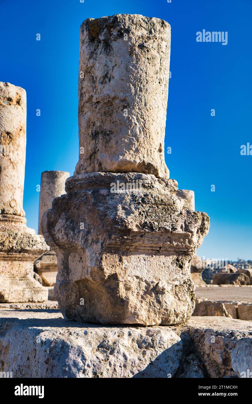 Viaggi giordani: Da Monte Nebo a Betania, al-Karak e Amman Foto Stock