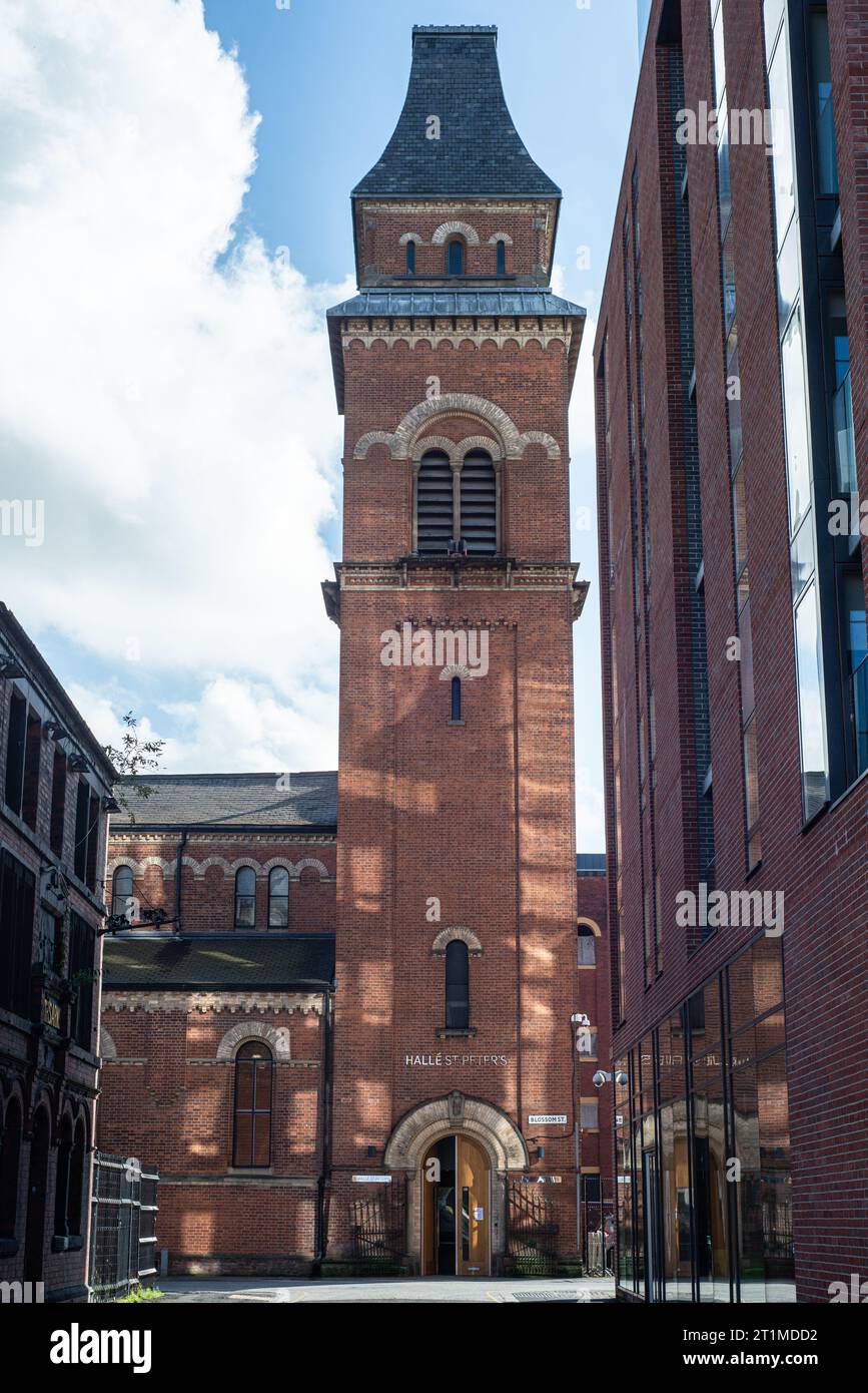 Halle St Peters, Ancoats, Manchester Foto Stock