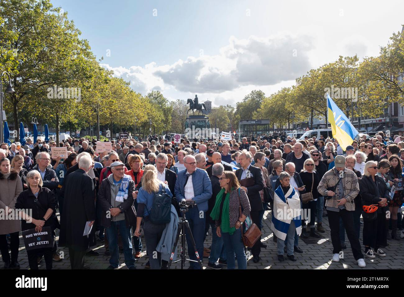 Manifestazione di solidarietà per Israele Foto Stock