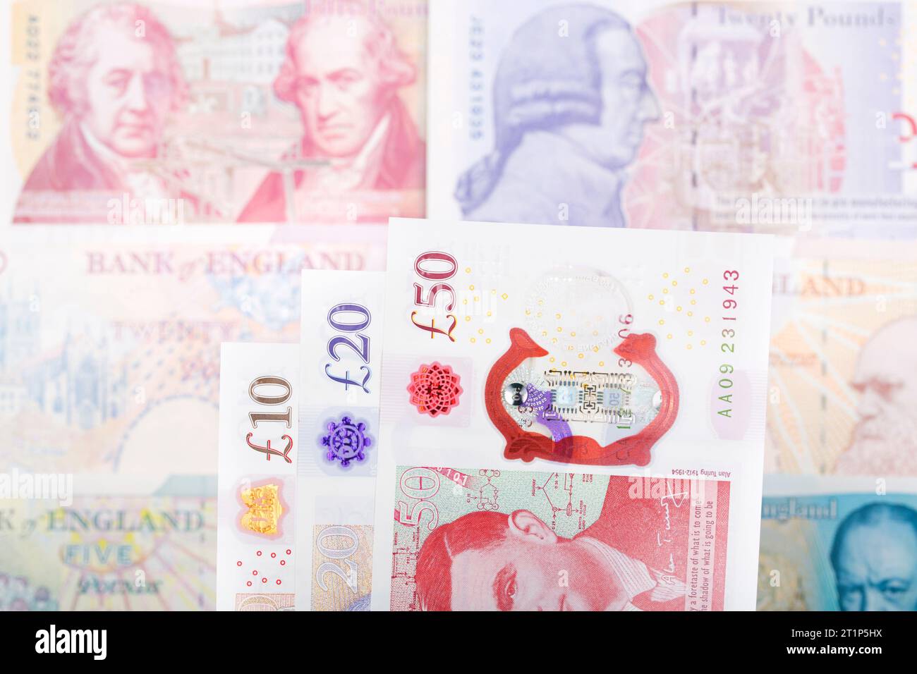 Denaro inglese - libbra un background aziendale Foto Stock