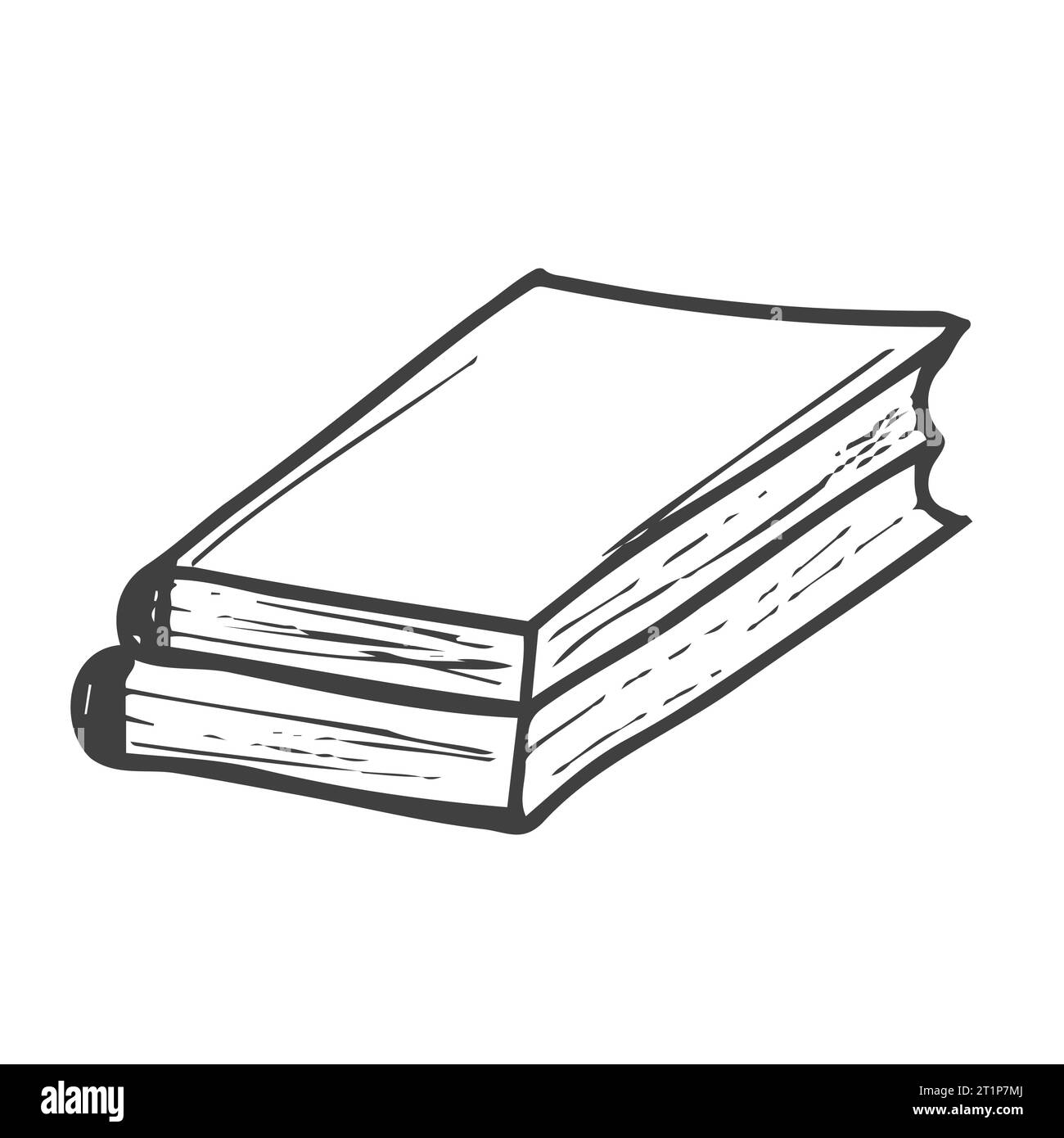 Set di libri. Libri aperti e chiusi, libri sullo scaffale, libri impilati e singoli libri isolati Illustrazione Vettoriale