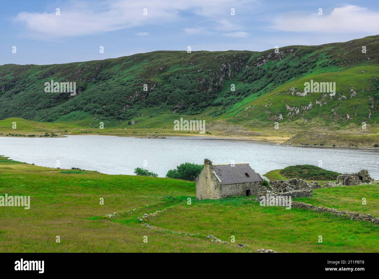 Bettyhill è un piccolo villaggio situato a Sutherland, nelle Highlands scozzesi. Foto Stock
