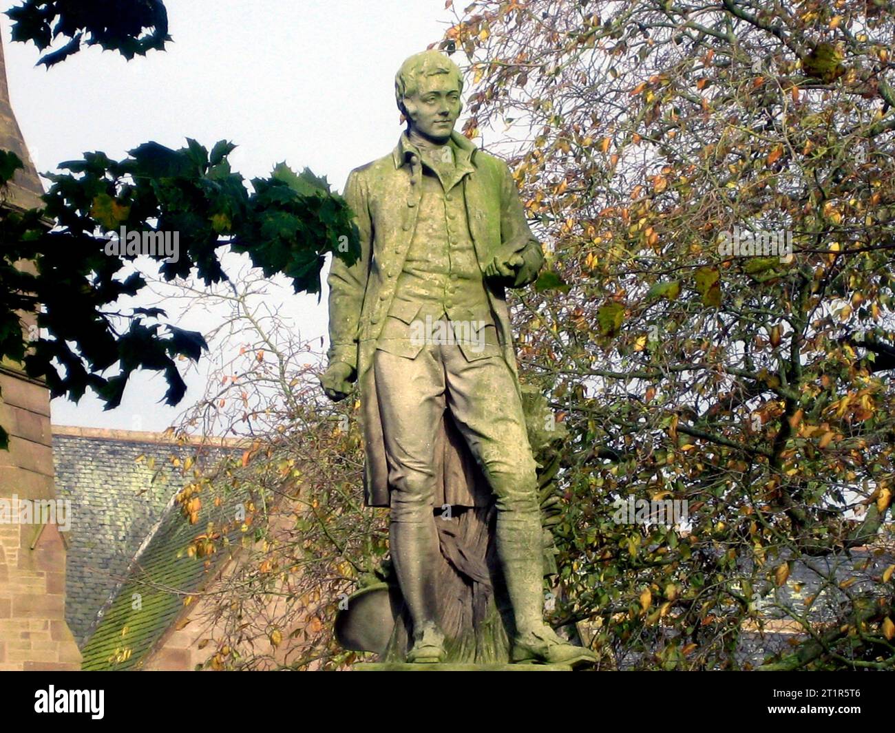 Robert Burns, Montrose, Angus, Scozia Foto Stock