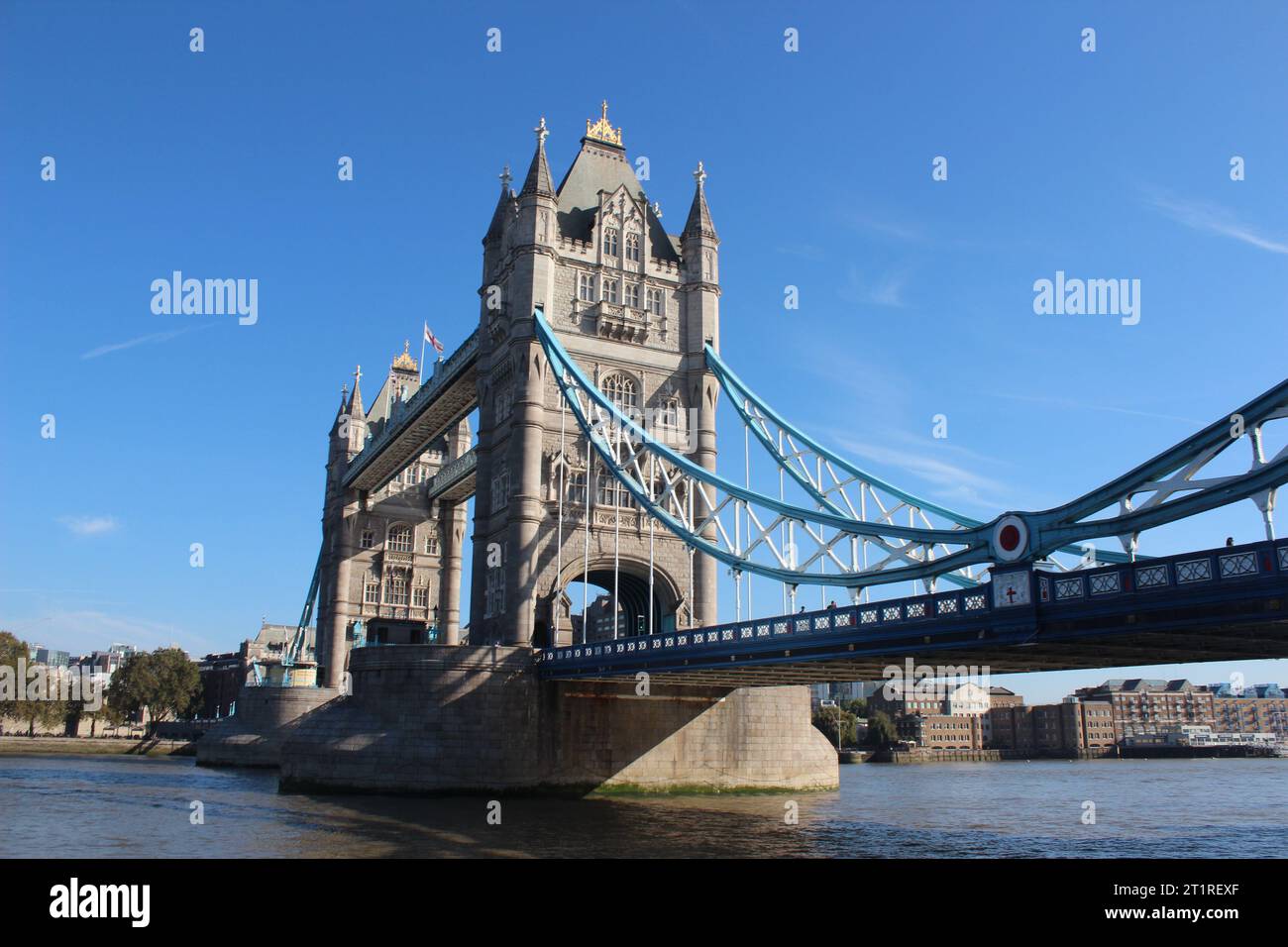Il Tower Bridge di Londra Foto Stock