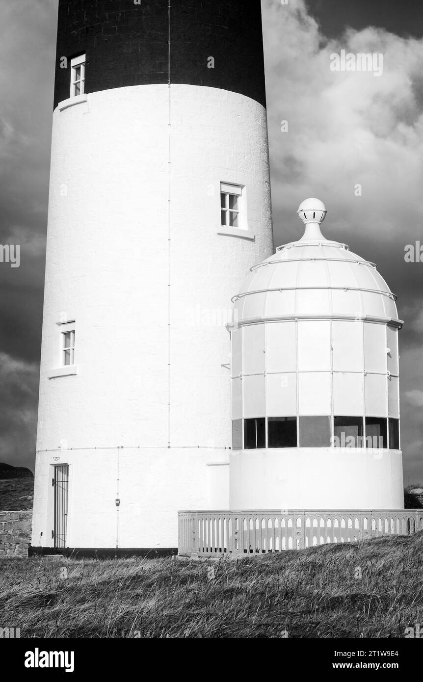 East Lighthouse, Rathlin Island, County Antrim, Irlanda del Nord, Regno Unito Foto Stock