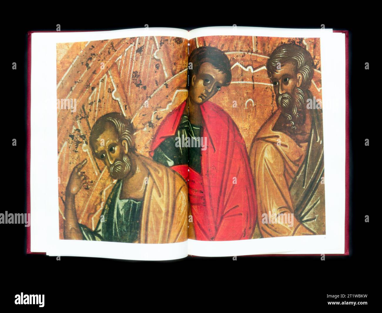 ICONA DI PSKOV XIII - XVI secoli di M. Alpatov pubblicata per la prima volta nel 1991 in Russia. Foto Stock