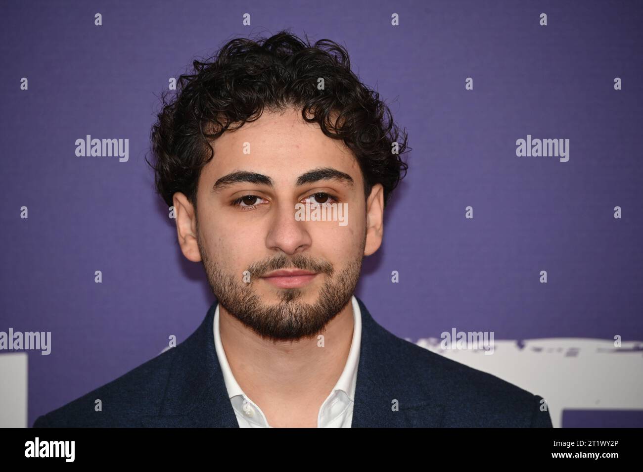 Royal Festival Hall, Londra, Regno Unito, 15 ottobre 2023. Alan Asaad partecipa al Gala della serata di chiusura "The Kitchen" - 67° BFI London Film Festival 2023, Londra, Regno Unito. Vedere li/Picture Capital/Alamy Live News Foto Stock