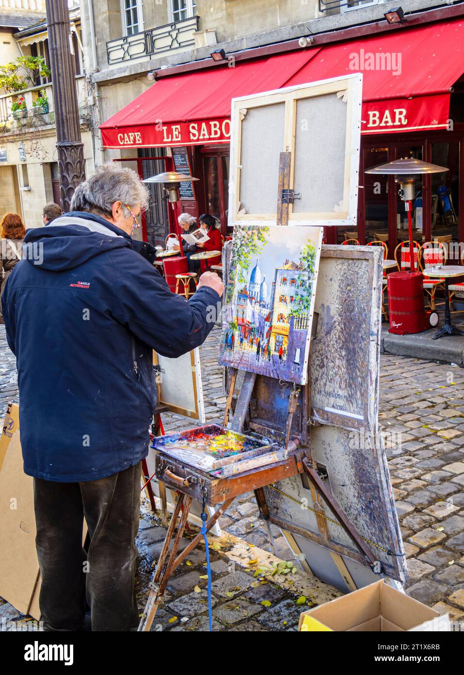 Artina Cavalletto Pittura Barcelona per dipingere in Accademia e