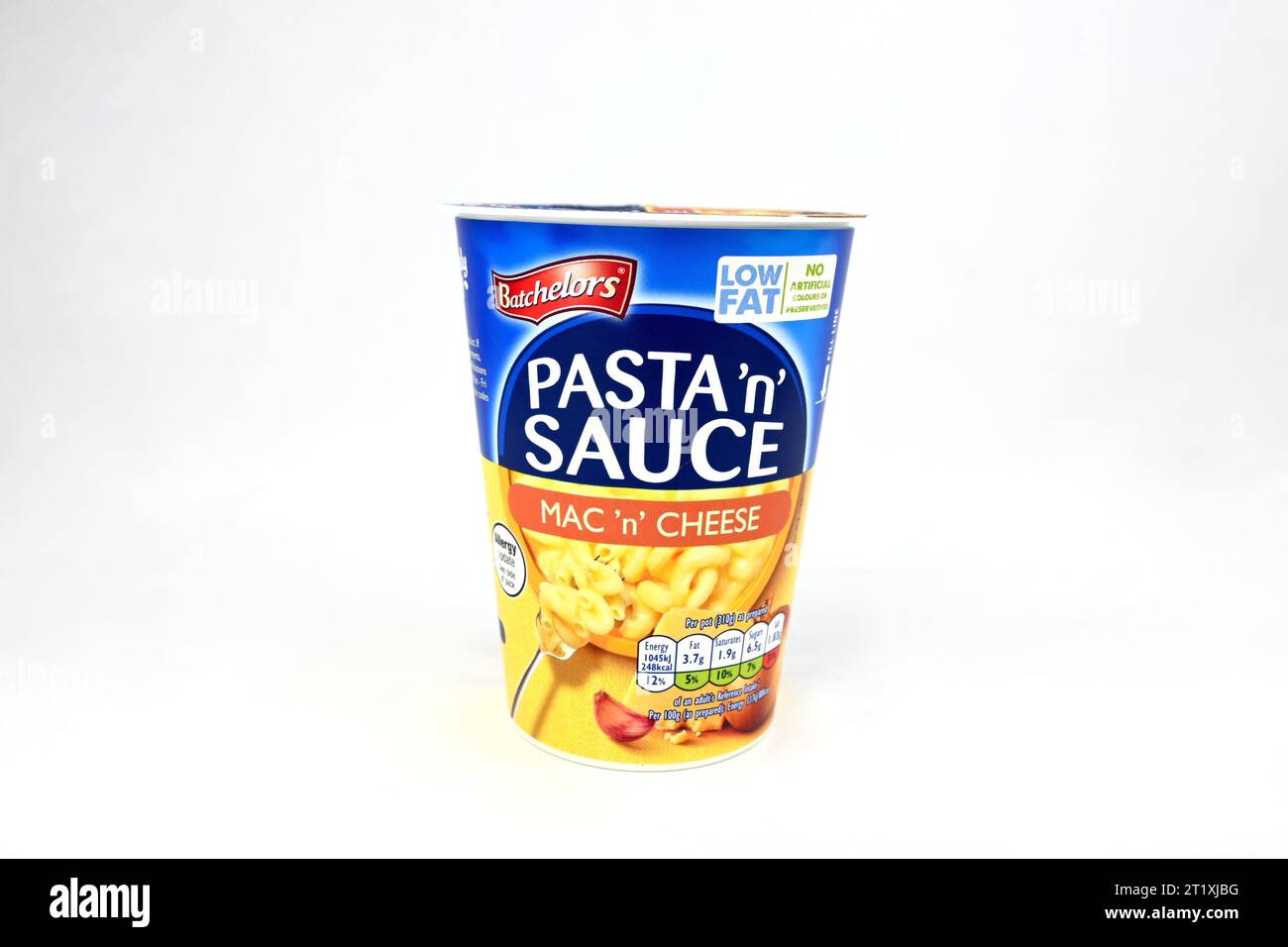 Batchelors Pasta 'n' Sauce Mac 'n' Cheese pot Foto Stock