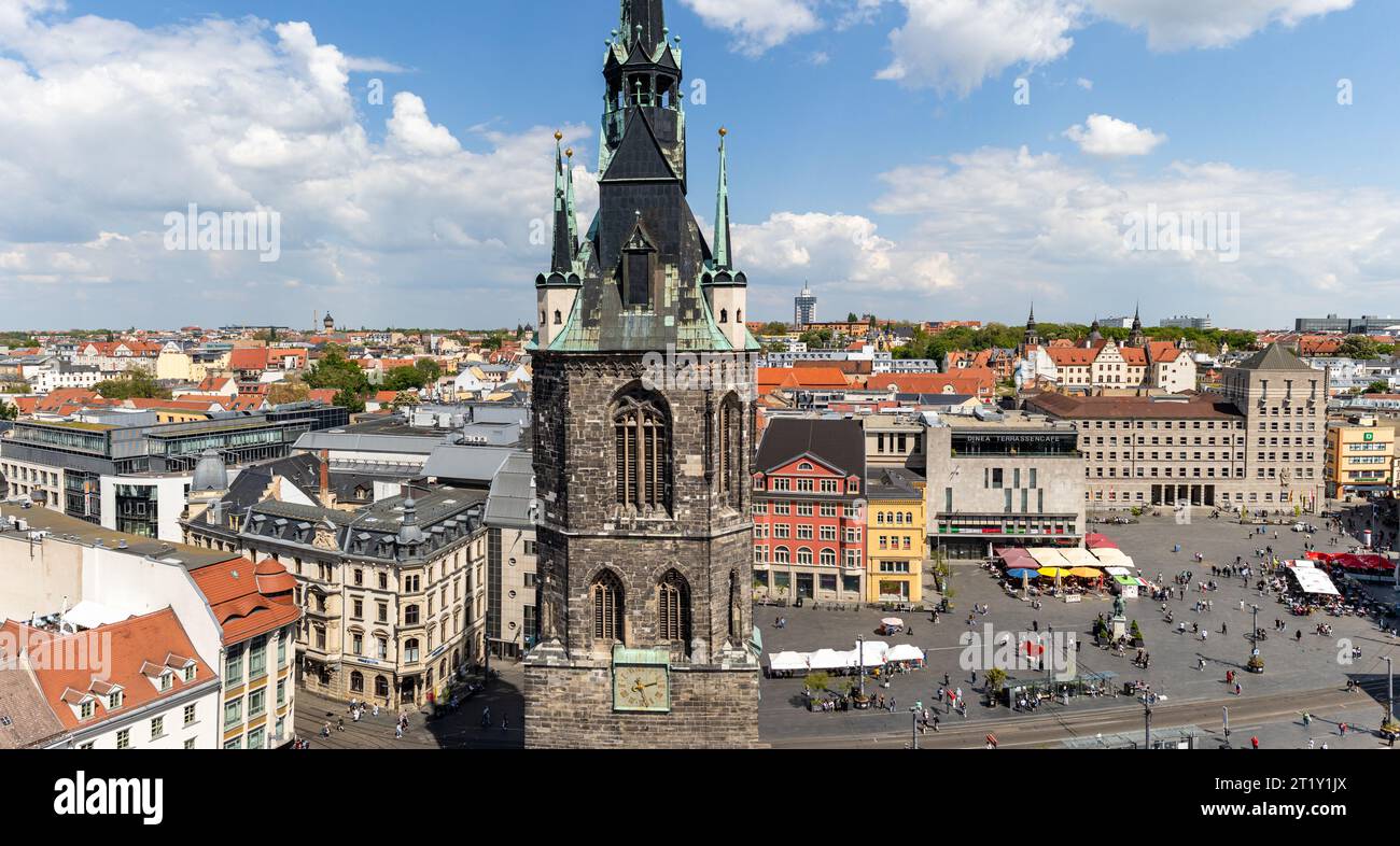 Bilder aus Halle Saale Foto Stock