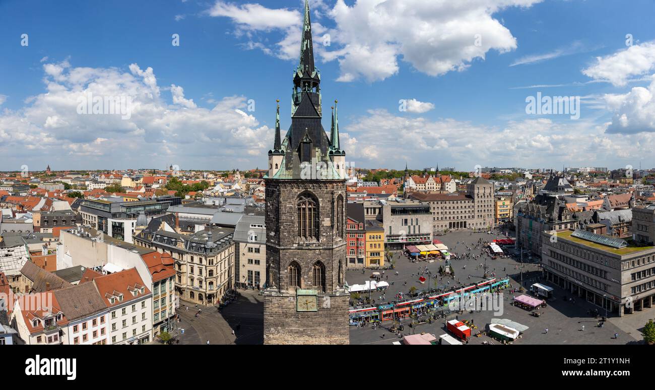 Bilder aus Halle Saale Foto Stock