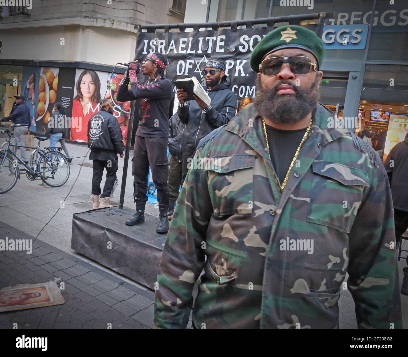 The ISUPK - Israelite School of Universal Practical Knowledge, sabato a High St, Birmingham , West Midlands, Inghilterra, Regno Unito, B4 7SS Foto Stock