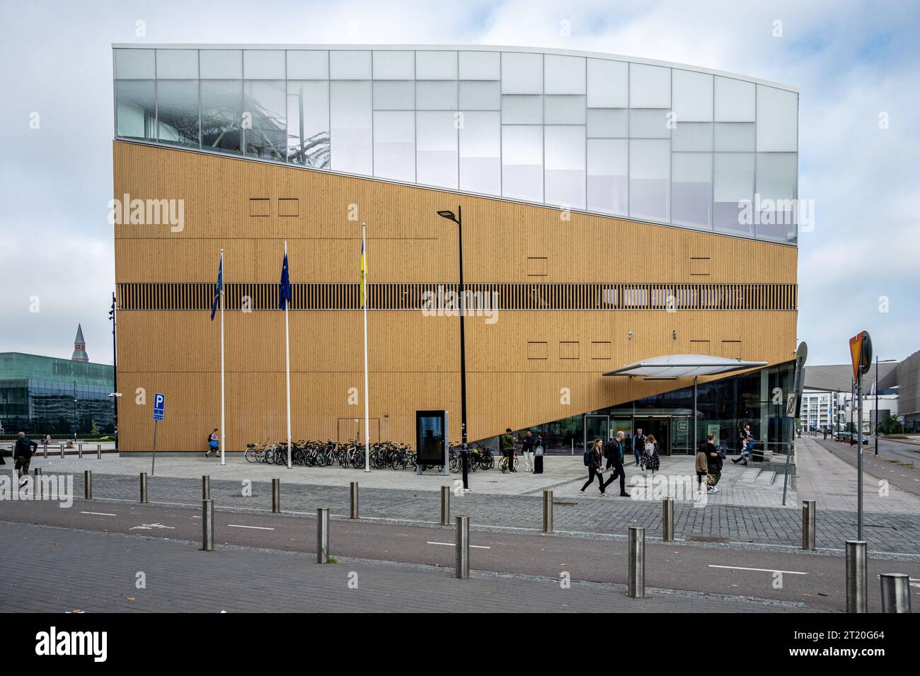Helsinki Library Oodi Foto Stock