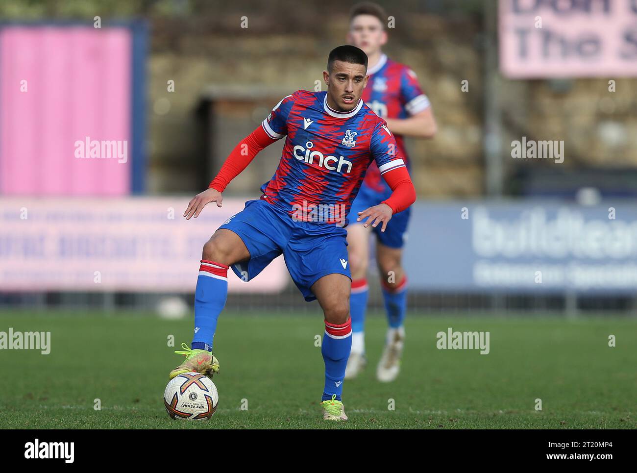 Danny Imray del Crystal Palace U21. - Crystal Palace U21 contro Sheffield United U21, Premier League Cup, gruppo e, Champion Hill Stadium, Dulwich. - 13 gennaio 2023. Solo per uso editoriale - si applicano le restrizioni DataCo. Foto Stock