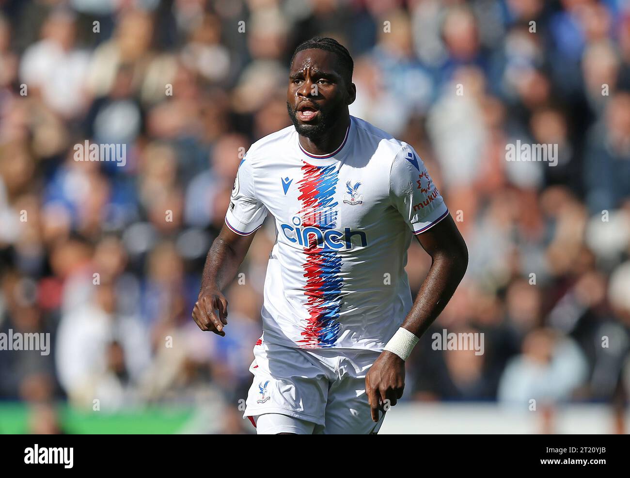 Odsonne Edouard di Crystal Palace. - Leicester City V Crystal Palace, Premier League, King Power Stadium, Leicester, Regno Unito - 15 ottobre 2022 solo per uso editoriale - si applicano restrizioni DataCo Foto Stock