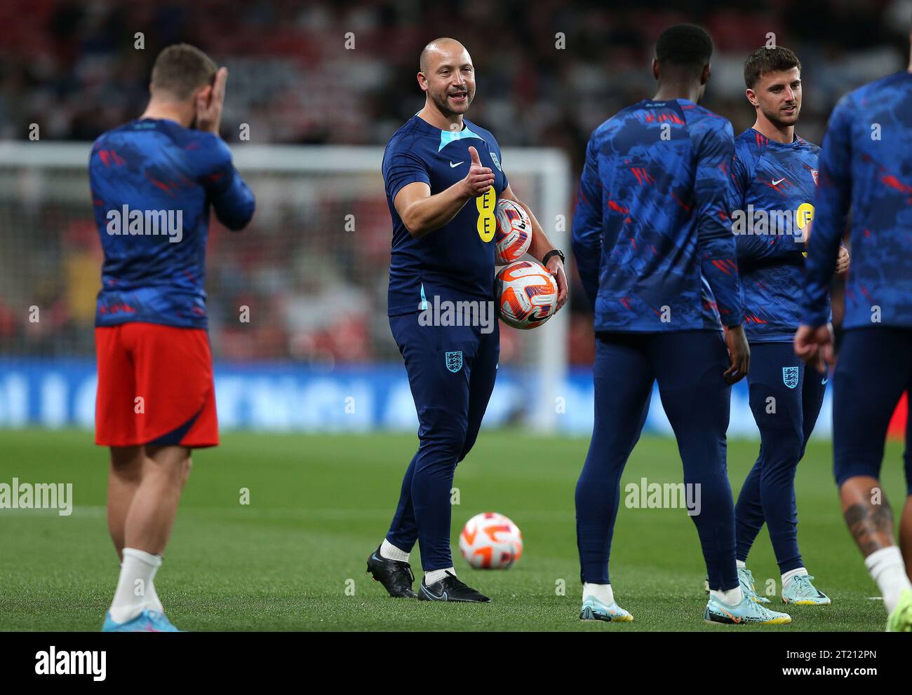 Ben Rosenblatt allenatore di performance fisica dell'Inghilterra. - Inghilterra contro Germania, UEFA Nations League, gruppo A3, stadio di Wembley, Londra. - 26 settembre 2022. Solo per uso editoriale - si applicano le restrizioni DataCo. Foto Stock