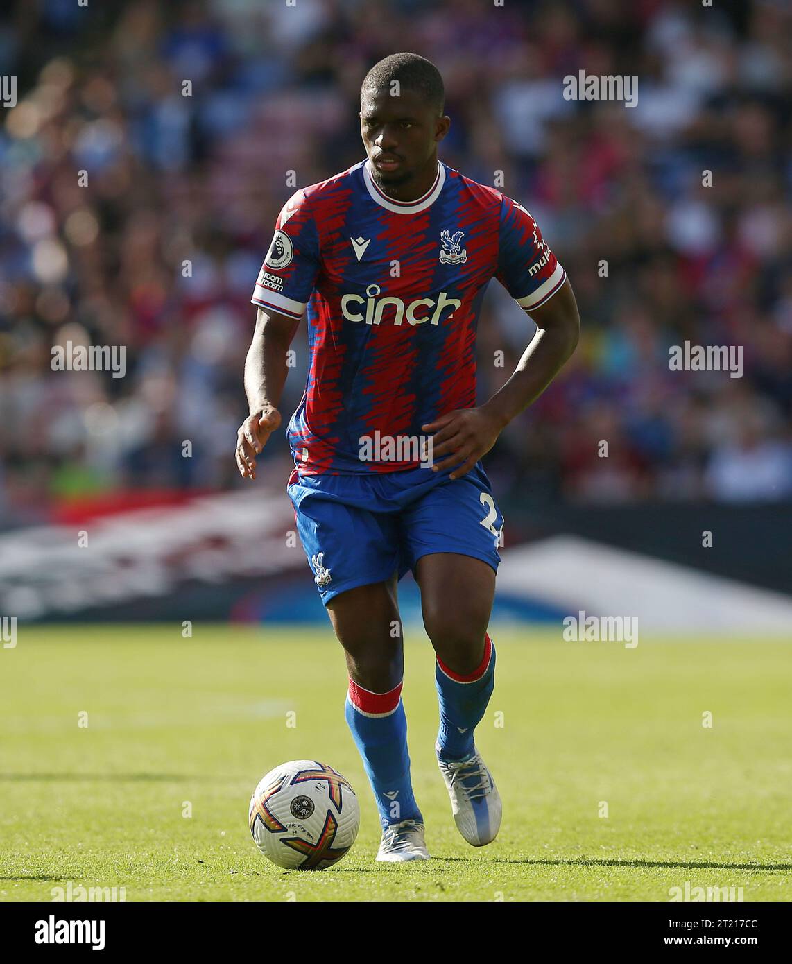 Cheick Doucoure di Crystal Palace. - Crystal Palace V Aston Villa, Premier League, Selhurst Park, Croydon, Regno Unito - 20 agosto 2022 solo per uso editoriale - si applicano restrizioni DataCo Foto Stock