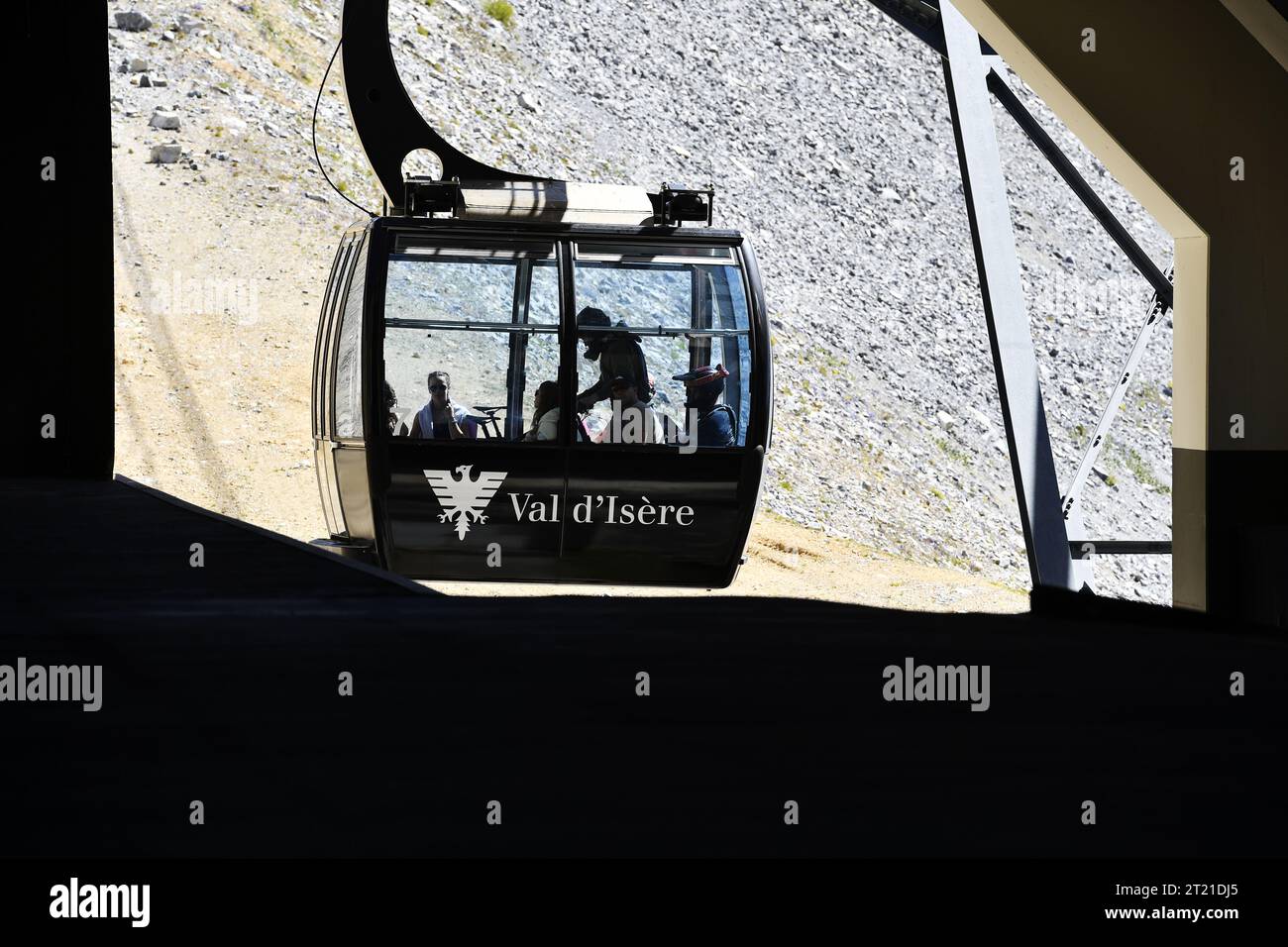 Estate nelle Alpi francesi - Val d'Isère - Francia Foto Stock