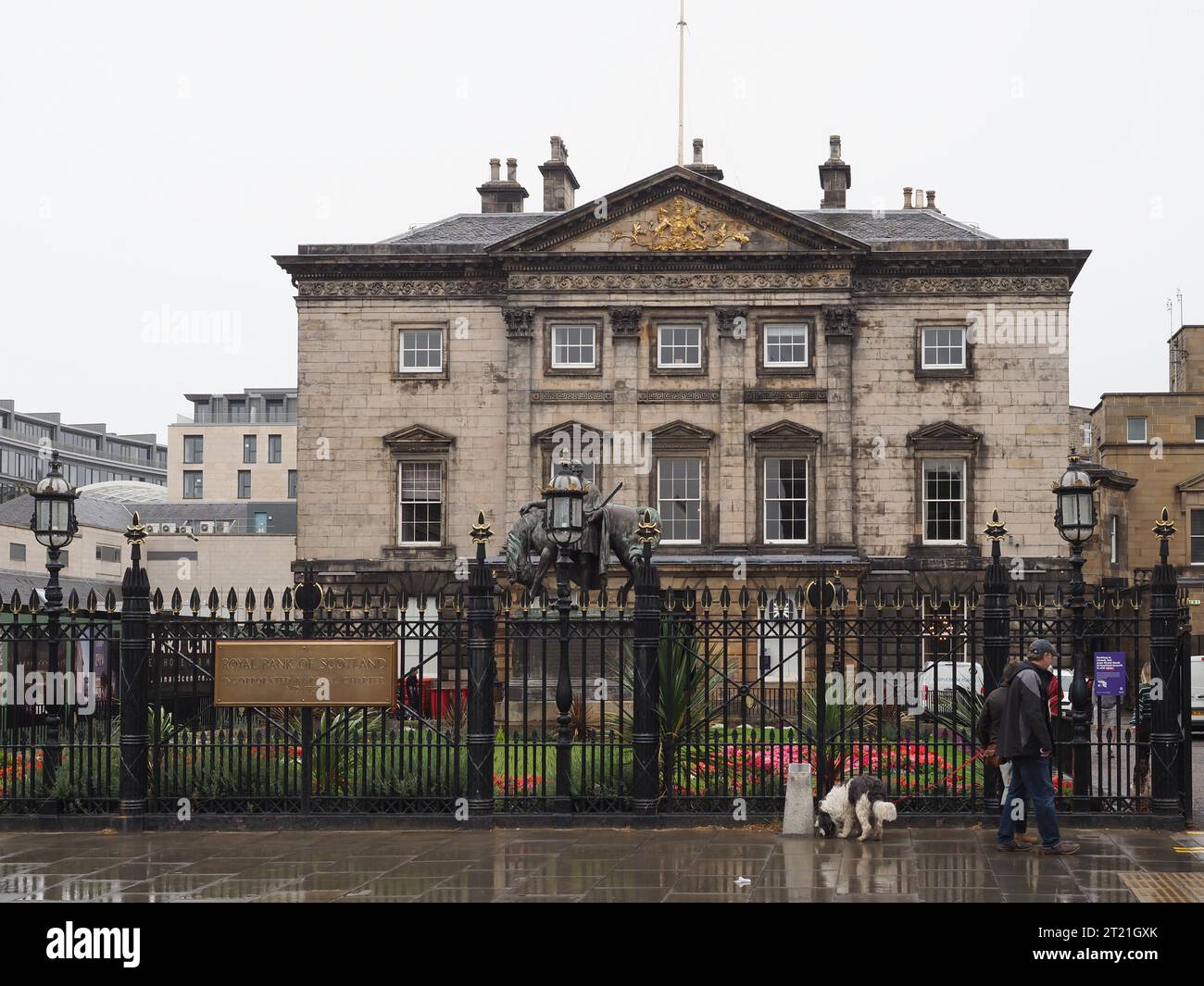 EDIMBURGO, Regno Unito - 15 SETTEMBRE 2023: Dundas House, sede legale della Royal Bank of Scotland Foto Stock