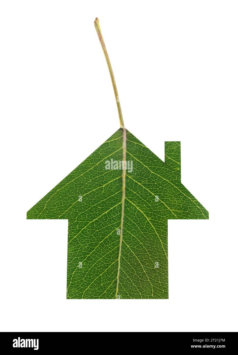 Casa ecologica a basso consumo energetico Foto Stock