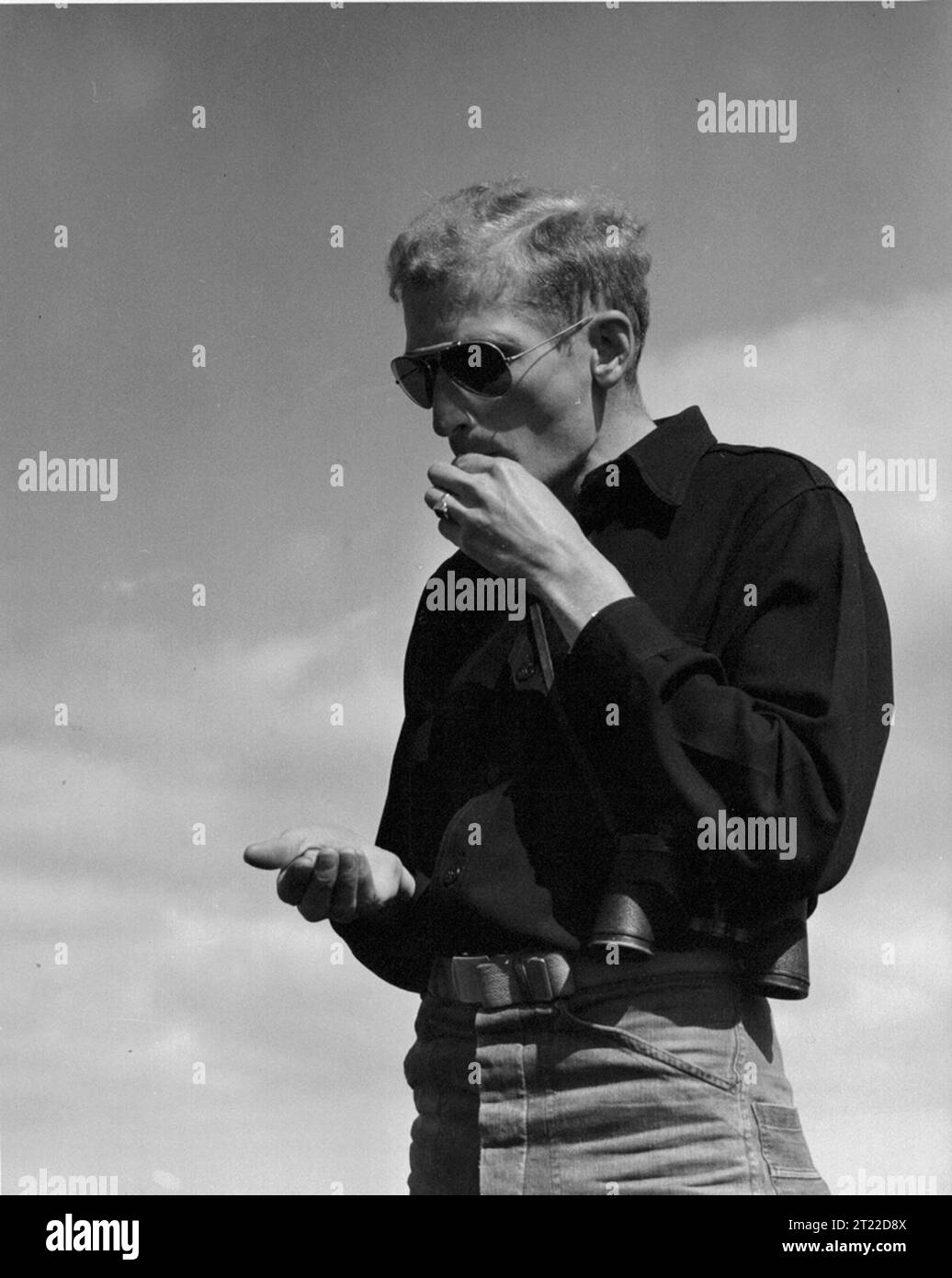 A Cold Bay, Alaska, presso l'Izembek National Wildlife Refuge, il personale è stato coinvolto in attività di ricerca e gestione della fauna selvatica. La zona è fondamentale per le specie di uccelli migratori e per la loro protezione. Foto Stock