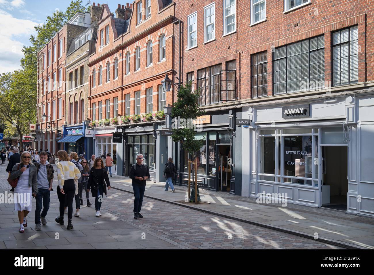 Earlham Street Londra Inghilterra Regno Unito Foto Stock