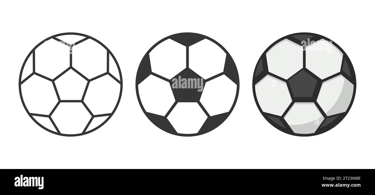 Classiche Palline Da Calcio In Bianco E Nero Che Formano Un Simbolo Di Sterlina Illustrazione Di - Foto 8