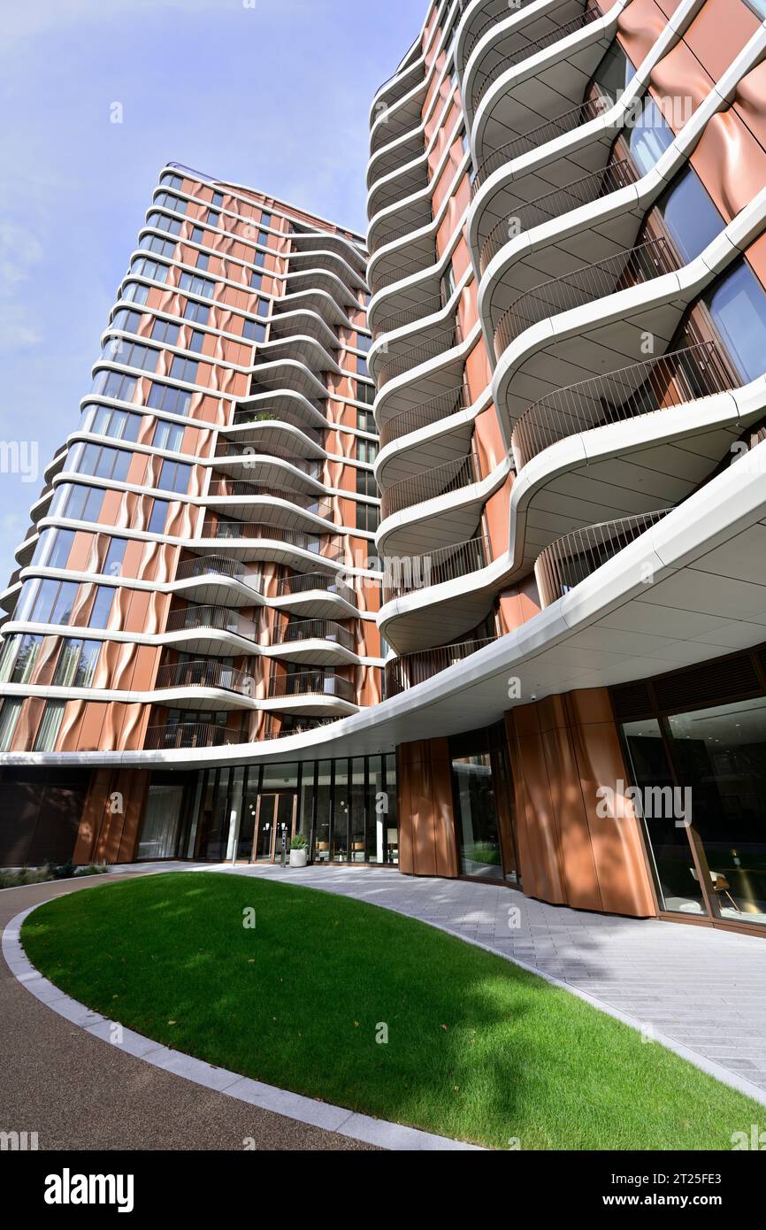 Triptych, Park Street, Bankside, Londra, Regno Unito Foto Stock