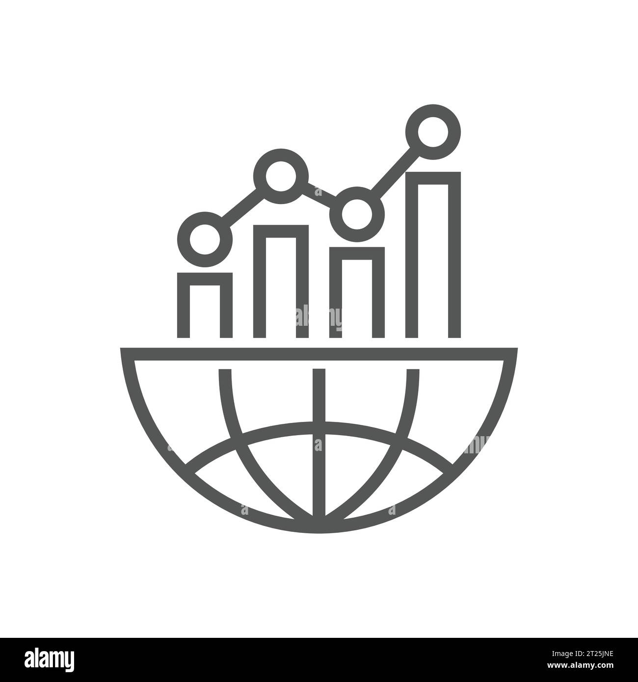 Icona misura benchmark. Illustrazione del vettore di valutazione del cruscotto su sfondo isolato. Progress Service Business Concept. Tratto modificabile. EPS 10. Illustrazione Vettoriale