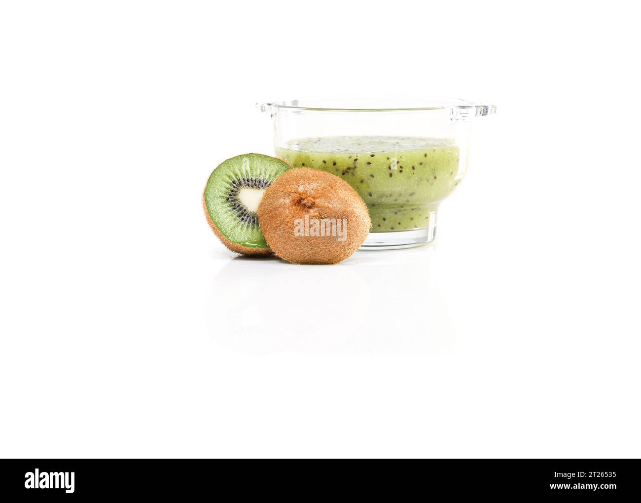 Frutta kiwi fresca e succosa Foto Stock