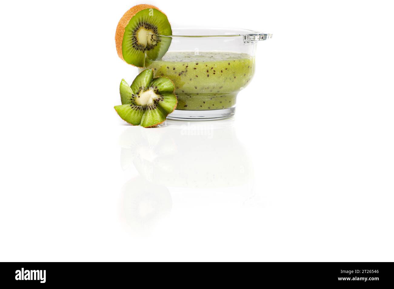 Frutta kiwi fresca e succosa Foto Stock