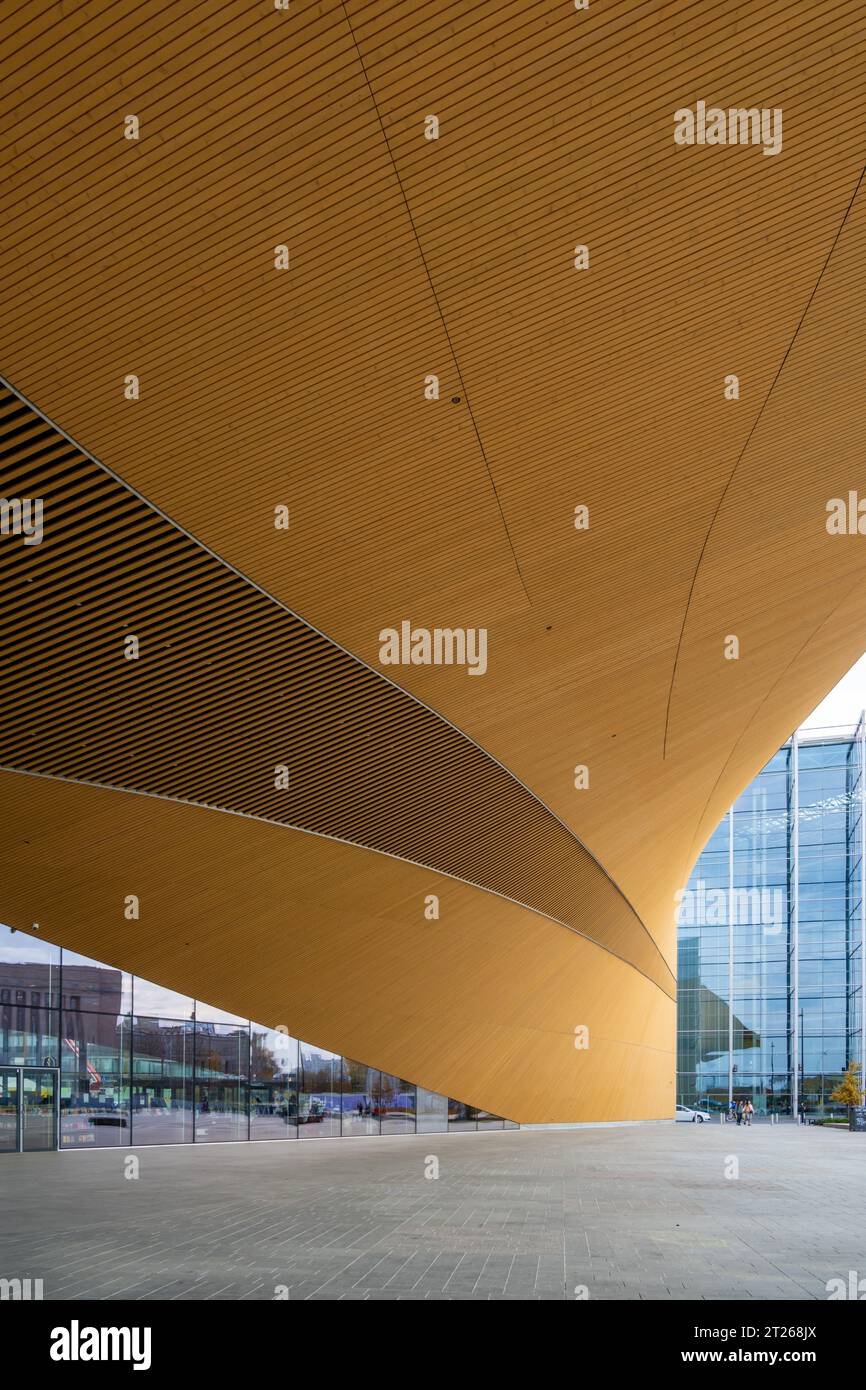 Biblioteca Centrale di Helsinki Oodi, Finlandia Foto Stock