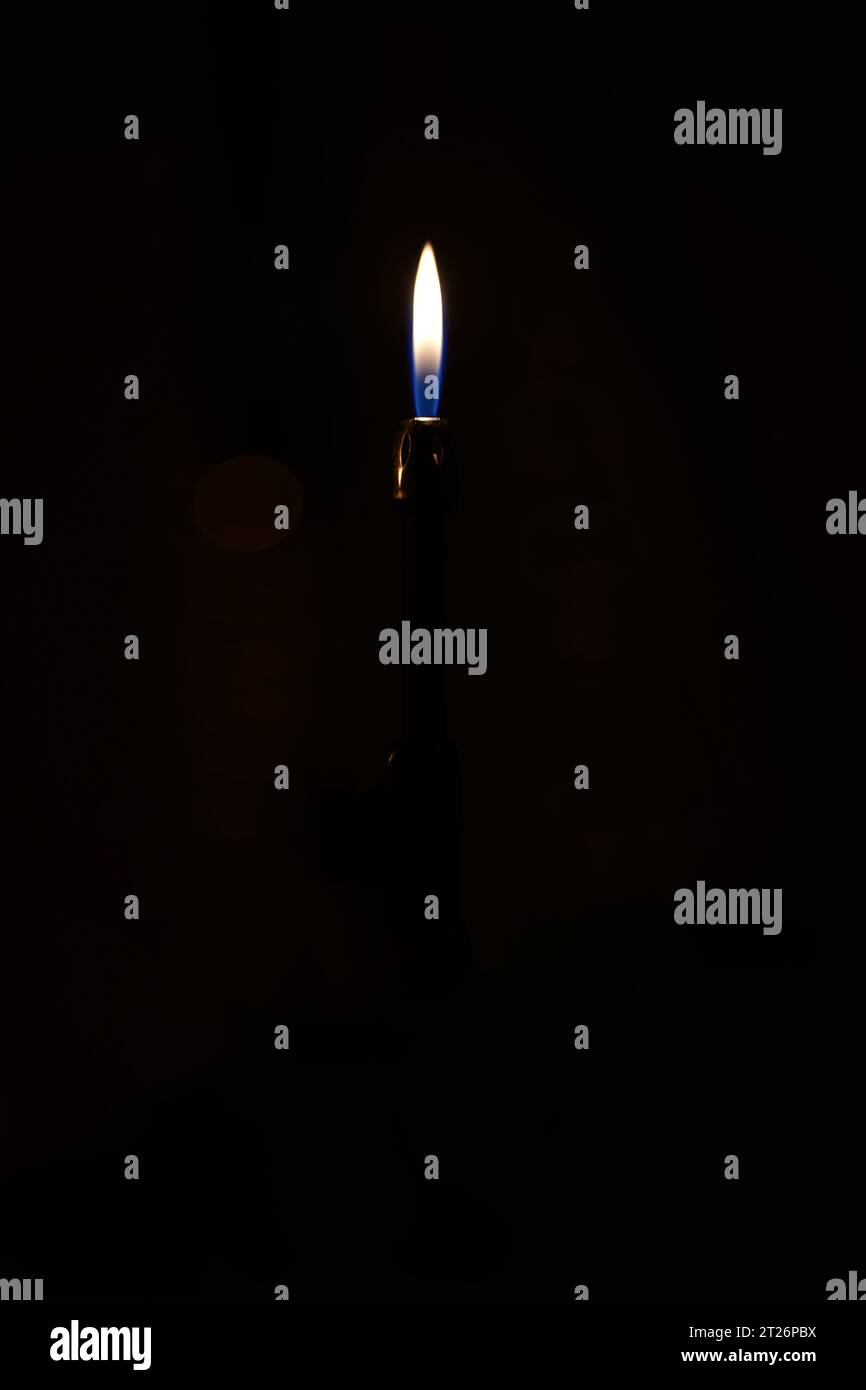 Luce ambiente scarsa Foto Stock