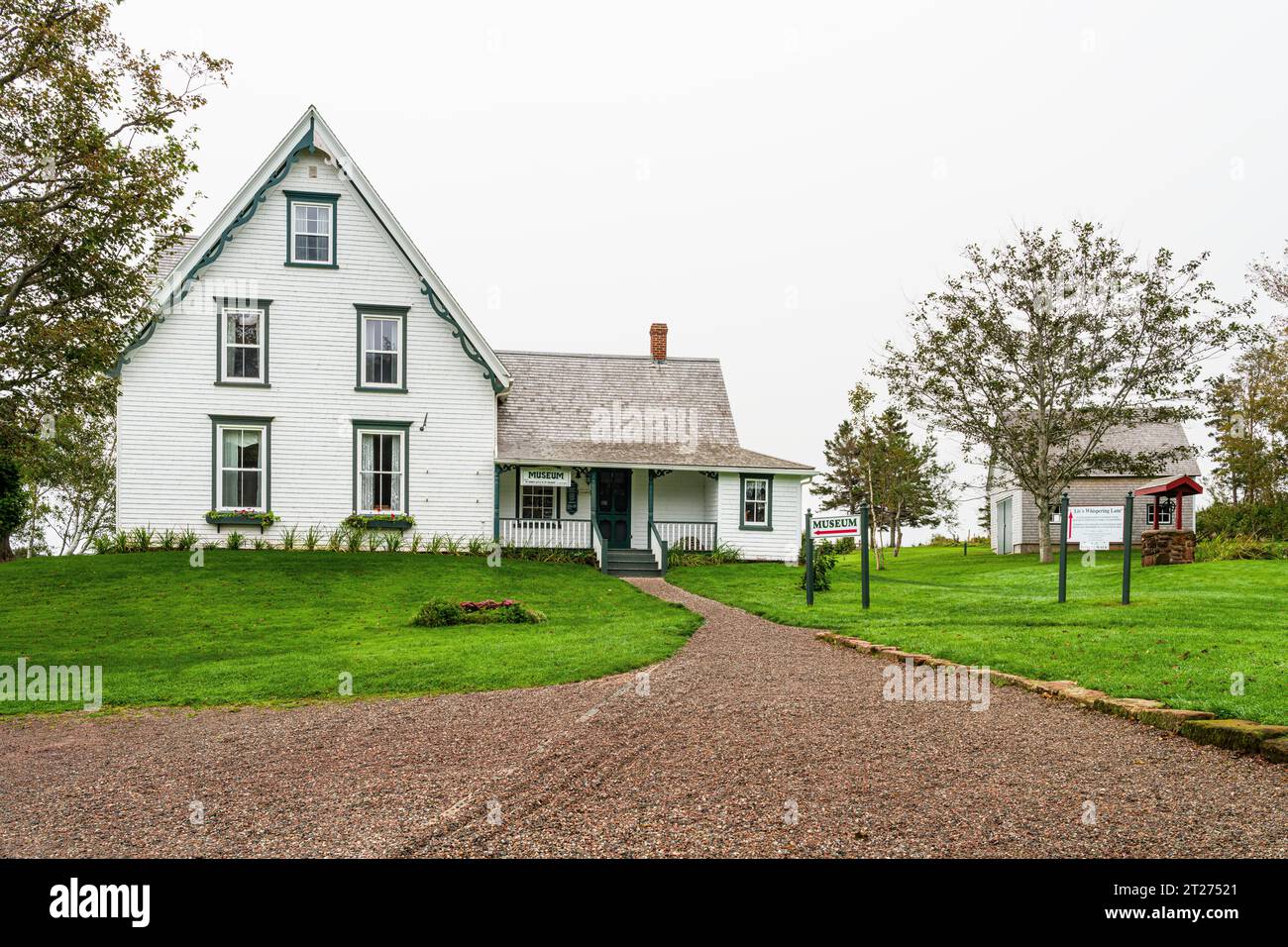 Museo Anne of Green Gables _ Park Corner, Prince Edward Island, CAN Foto Stock