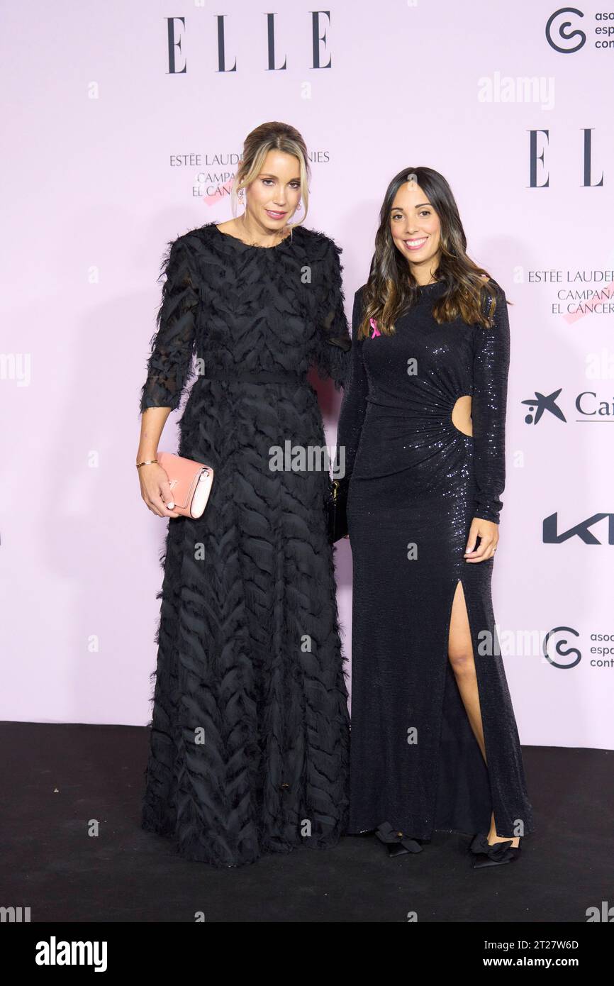 Madrid. Spagna. 20231017, Maria Isabel Nadal partecipa alla cena di beneficenza "Cancer Ball" di Elle Magazine al Royal Theatre il 17 ottobre 2023 a Madrid, Spagna Foto Stock