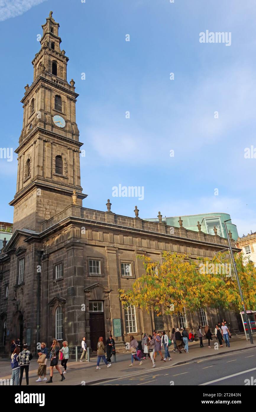 Holy Trinity Church, Boar Ln, Leeds, West Yorkshire, Inghilterra, REGNO UNITO, LS1 6HW Foto Stock