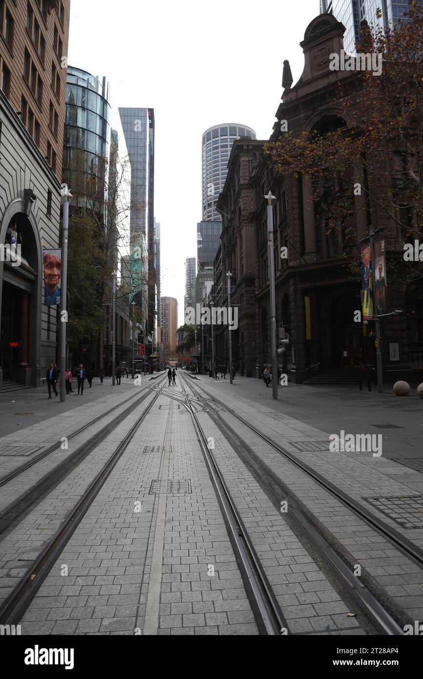 Paesaggi della città di Sydney Foto Stock