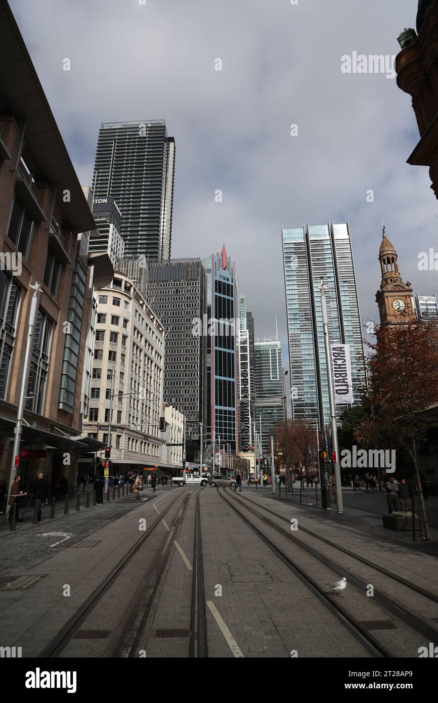 Paesaggi della città di Sydney Foto Stock