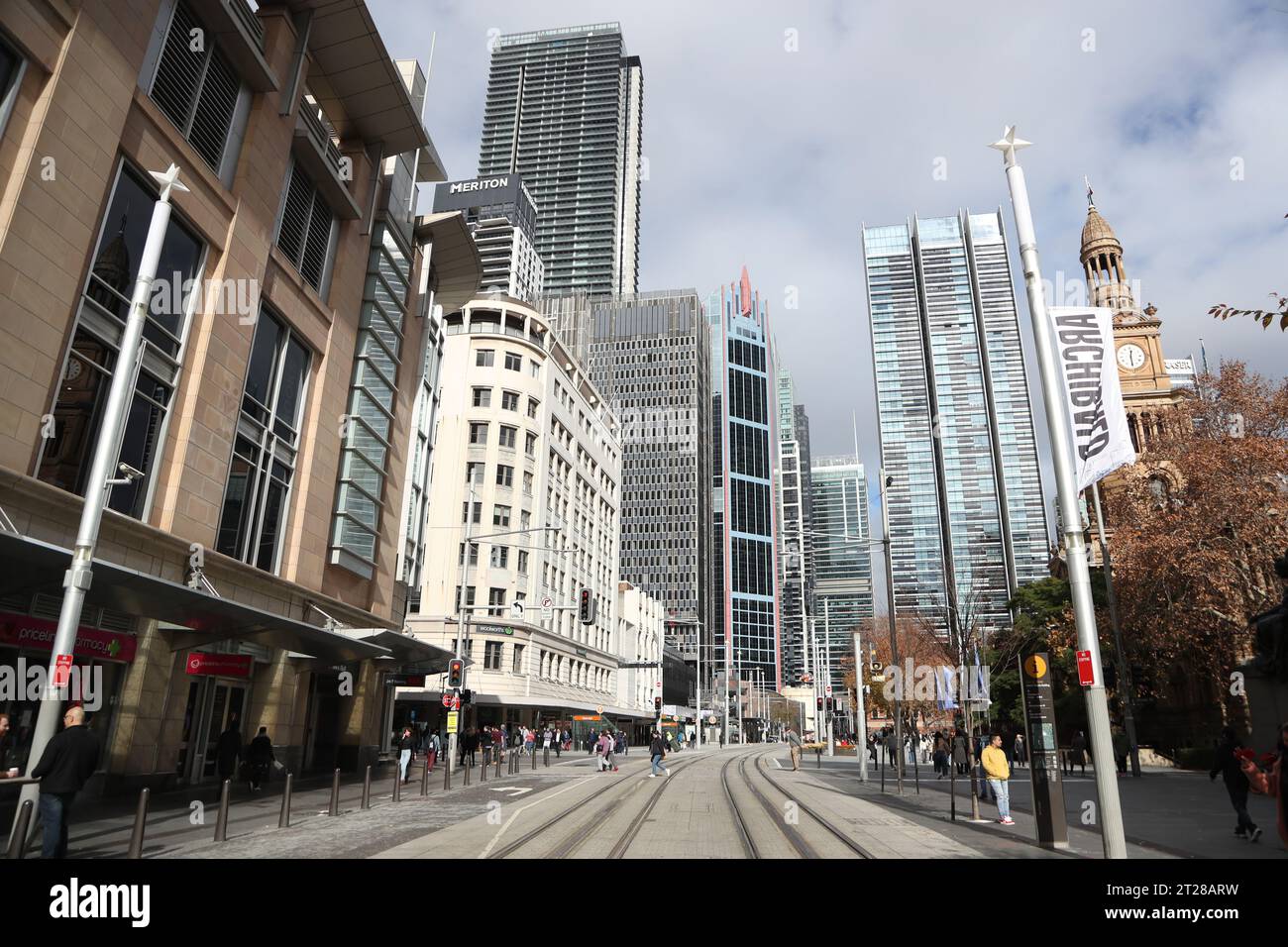 Paesaggi della città di Sydney Foto Stock