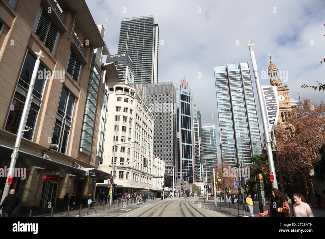 Paesaggi della città di Sydney Foto Stock