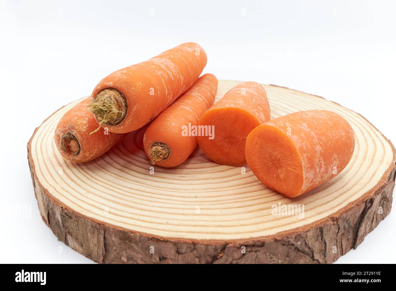 Carota, un superfood, migliora la vista e molte altre proprietà Foto Stock