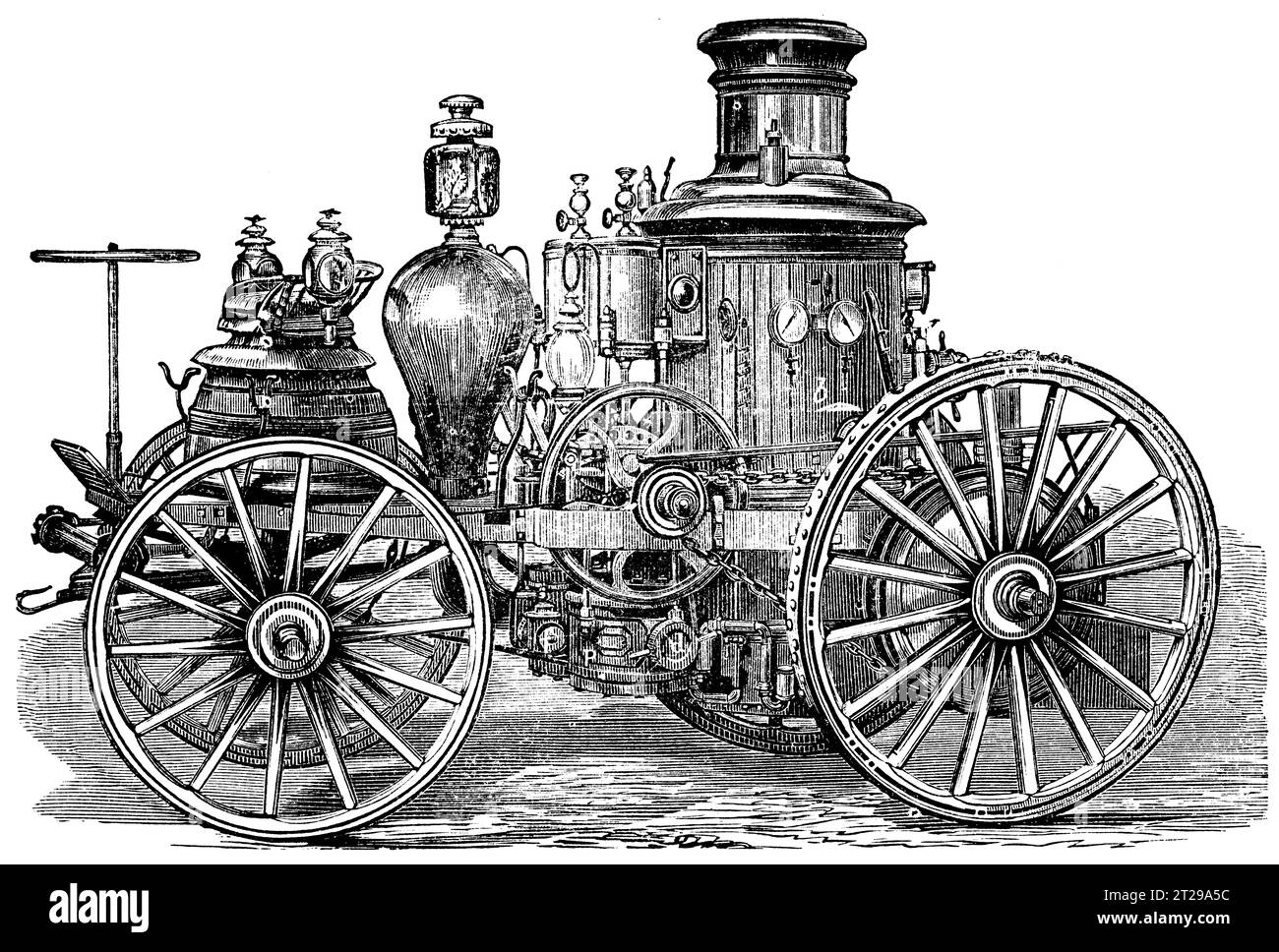 Restaurato digitalmente da "The Condensed American Encyclopedia" pubblicato nel 1882. Foto Stock