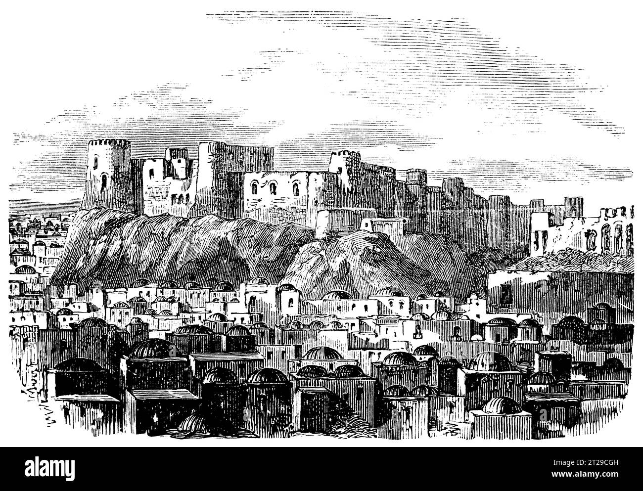 Restaurato digitalmente da "The Condensed American Encyclopedia" pubblicato nel 1882. Foto Stock