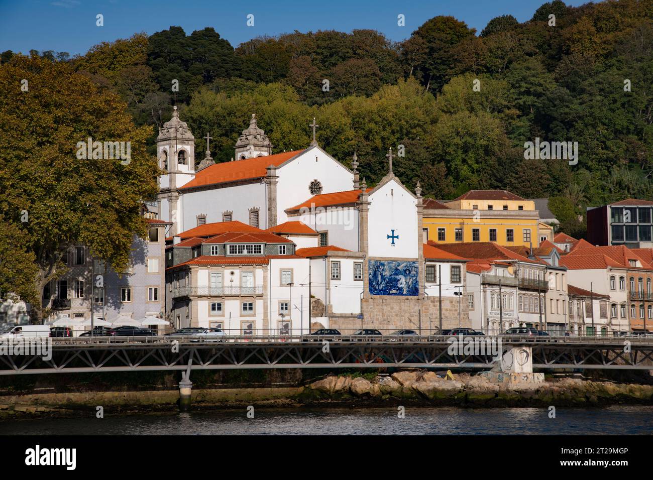 Chiesa Parrocchiale di Massarelos, Porto, Portogallo Foto Stock
