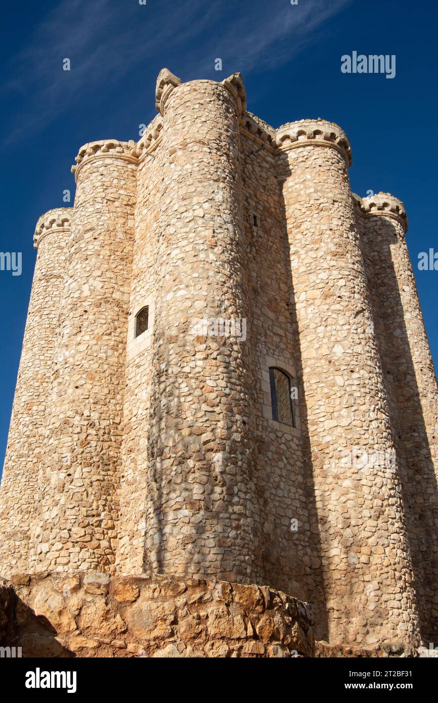 Castillo de Villarejo de Salvanés Foto Stock